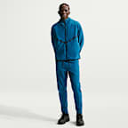 Pánská pletená bunda Nike Tech Shori Windrunner se zipem po celé délce