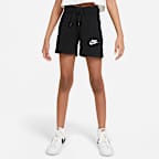 Nike Sportswear Club Older Kids' (Girls') French Terry Shorts