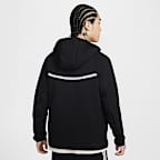 ナイキ テック メンズ フルジップ フリース ウィンドランナー ジャケット リフレクティブ (再帰反射) デザインのアクセント付き