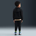 Conjunto de sudadera con gorro sin cierre Reveal infantil Nike Sportswear