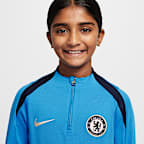 Fotbalové tréninkové tričko Chelsea FC Strike pro větší děti