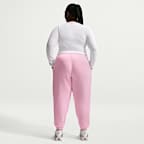 Pants de entrenamiento oversized de cintura alta para mujer (talla grande) Nike Sportswear Phoenix Fleece