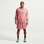 Sudadera con gorro de básquetbol de tejido Fleece Sabrina