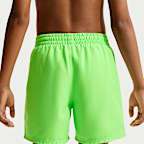 Nike Swim Breaker Essential-volleyshorts (10 cm) med indershorts til større børn (drenge)