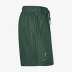 Shorts Nike de tejido Fleece de la WNBA de 15 cm para mujer Seattle Storm