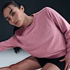ナイキ Dri-FIT ワン ウィメンズ クルーネック フレンチ テリー スウェットシャツ