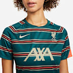 Liverpool F.C. Women's Pre-Match Short-Sleeve Football Top