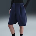 ナイキ スポーツウェア モダン フリース ウィメンズ ミッドライズ ルーズ ショートパンツ