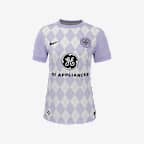 Jersey Nike Dri-FIT de la NWSL Replica para mujer Racing Louisville FC 2025 Stadium Home