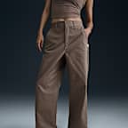 Nike Sportswear Collection Women's Mid-Rise Twill Trousers