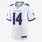 Kyle Hamilton Baltimore Ravens Men's Nike NFL Game Jersey - White