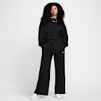 Pants de entrenamiento de French Terry de tiro alto y de pierna ancha para mujer Nike Sportswear Phoenix Fleece