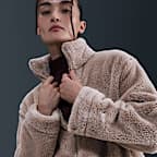 ナイキ スポーツウェア エッセンシャル ウィメンズ ハイパイル フリース ジャケット