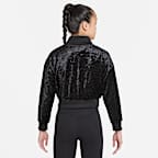 Nike Air Older Kids' (Girls') Crop Jacket