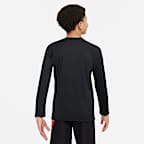 Nike Swim Hydroguard Essential Big Kids' (Boys') Dri-FIT UV Long Sleeve Top