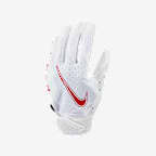 Nike Vapor Jet 6.0 Football Gloves - White/White