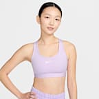 Nike Swoosh 中度支撐型女款襯墊運動內衣