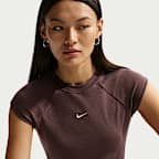 Nike Sportswear Chill Knit Women's Tight Short-Sleeve Ribbed Top