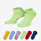 Nike Everyday Lightweight No-Show Training Socks (6 Pairs) - Multi-Colour