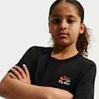 Playera para niños talla grande Nike Sportswear