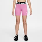 Nike Pro Big Kids' (Girls') Dri-FIT 5" Shorts