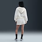 ナイキ スポーツウェア フェニックス フリース ウィメンズ ルーズ フルジップ クロップド パーカー