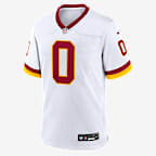 Jersey Nike de la NFL Game para hombre Mike Sainristil Washington Commanders - Blanco