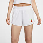 NikeCourt Heritage Women's Mid-Rise French Terry Tennis Shorts
