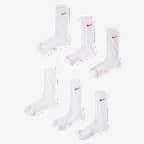 Nike Everyday Elevated Crew Socks (6 Pairs) - Multi-Color