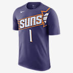 Devin Booker Phoenix Suns Men's Nike NBA T-Shirt - New Orchid