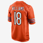 Caleb Williams Chicago Bears Men's Nike NFL Game Jersey