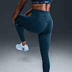 Nike Universa Women's High-Waisted Full-Length Leggings with No Front Seam