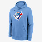 Toronto Blue Jays Cooperstown Logo Club Men's Nike MLB Pullover Hoodie