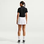 Polo de golf de manga corta Dri-FIT cropped para mujer Nike Victory