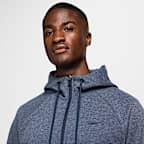 Nike Primary Fleece Men's Dri-FIT UV Full-Zip Performance Hoodie