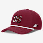 Oklahoma Legacy Basketball Rope Rise Men's Nike College Adjustable Hat - Team Crimson
