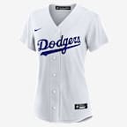 Jersey Nike de la MLB para mujer Freddie Freeman Los Angeles Dodgers - Blanco