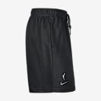 Shorts Nike de tejido Fleece de la WNBA de 15 cm para mujer Las Vegas Aces