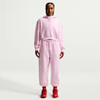 Nike Sportswear Phoenix Fleece Women's Oversized Cropped Henley Hoodie