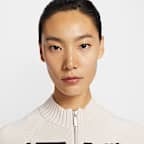 나이키 스포츠웨어 여성 타이트 그래픽 풀집 스웨터