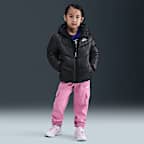 Chamarra acolchada All Day Play para niños talla pequeña Nike Sportswear