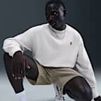 Męska bluza z dzianiny dresowej z okrągłym dekoltem NikeCourt