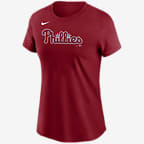 MLB Philadelphia Phillies (JT Realmuto) Women's T-Shirt - Team Maroon