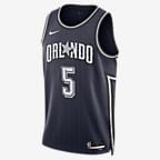 Paolo Banchero Orlando Magic City Edition 2023/24 Men's Nike Dri-FIT NBA Swingman Jersey - College Navy