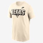 Texas Team Bold Men's Nike College T-Shirt - Natural