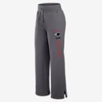 Pants universitarios Nike para mujer Clark Atlanta Phoenix Fleece - Gris