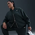 Pants de entrenamiento oversized de cintura alta para mujer (talla grande) Nike Sportswear Phoenix Fleece