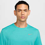 Playera de correr de manga corta Dri-FIT UV para hombre Nike Miler