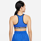 Nike Swoosh On The Run Women's Medium-Support Lightly Lined Sports Bra with Pockets