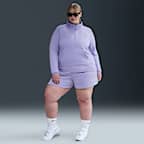 Nike Sportswear Club Fleece Women's Mid-Rise 4" Graphic Shorts (Plus Size)